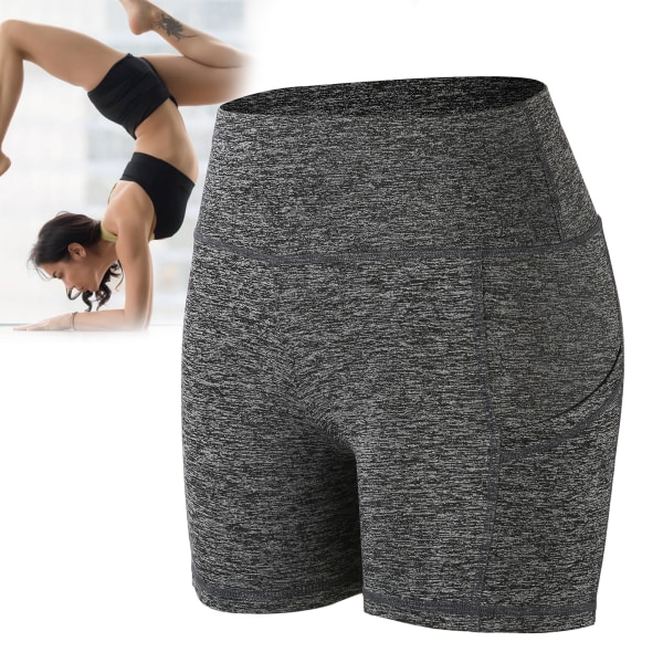 TIMH Åndbare Yogabukser Polyester Fiber Hurtigttørrende balder Løfter Fitness Sports Elastiske BukserL
