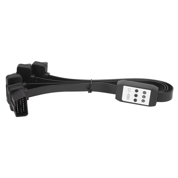 1 till 3 OBD2 förlängningskabeldelare 1,57 fot 16-stifts anslutningssladd med Switch Car Diagnostic Tool