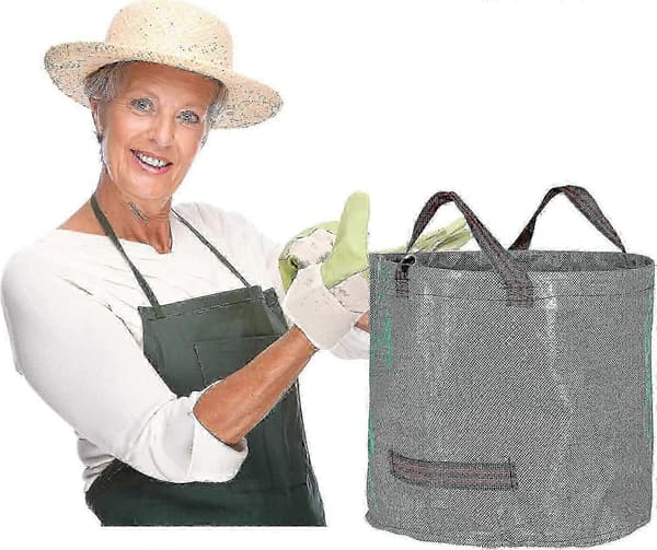 3x 60l rivsäkra trädgårdspåsar