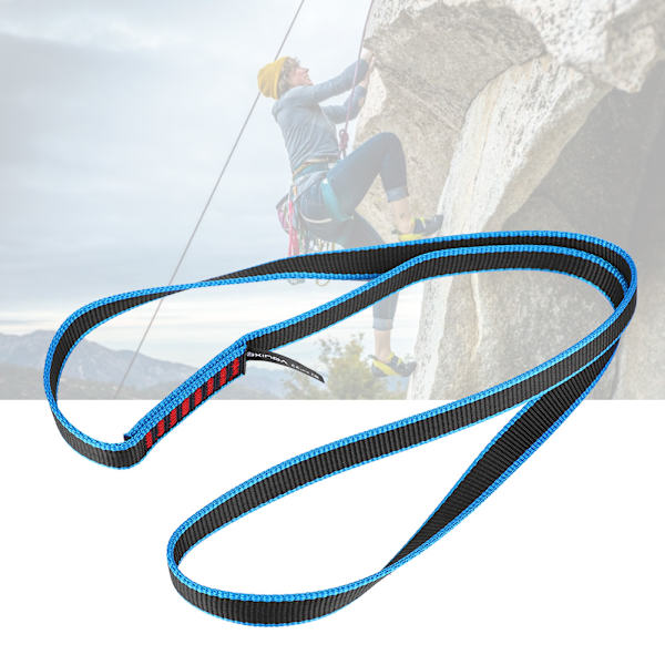 1 stk Klatretau Mountaineering Sikkerhetsbelte Rask Nedover Flatbelter (120*1.6cm)