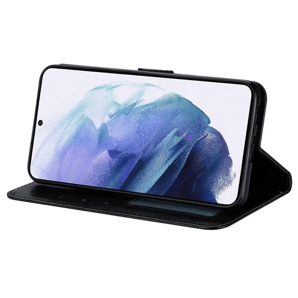 Kompatibel med Samsung Galaxy A12 Plånboksfodral Vit White White Vit