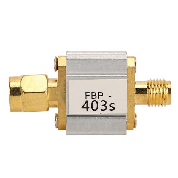 Bandpassfilter 1dB Bandbredd 4MHz Metall SAW Bandpassfilter för 403MHz Mottagningsutrustning
