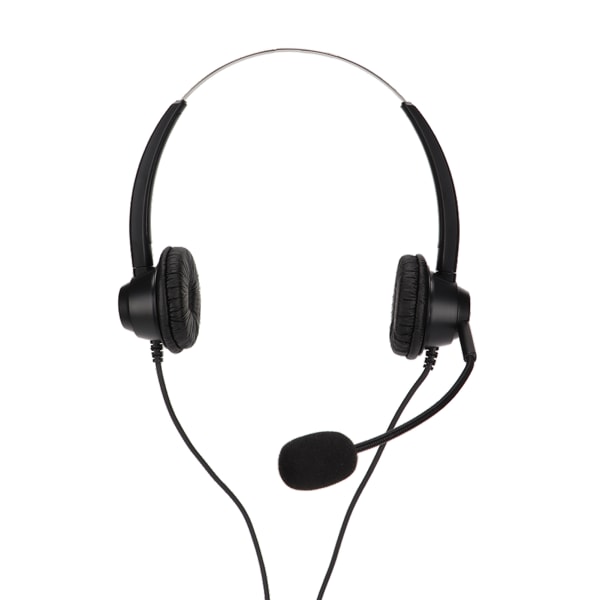 H360‑TYPE‑C Binaural Business Headset Dobbeltsidet Headset til Call Center Onlinekursus Telefonkonference