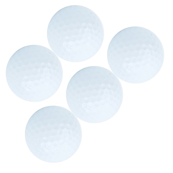 5-pack Flytande Golfbollar för Träning i Vatten, Inomhus & Utomhus