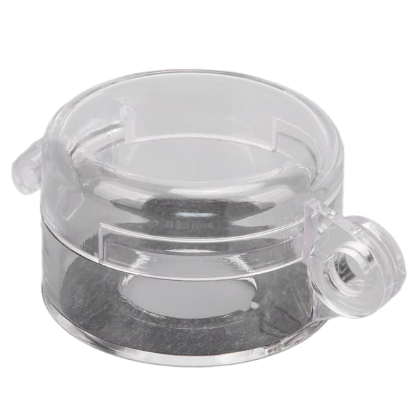 22mm Nödknappströmbrytare Skydd Transparent Dammskydd Cylindertryckknappsbrytare Skydd med 38mm Hänglås