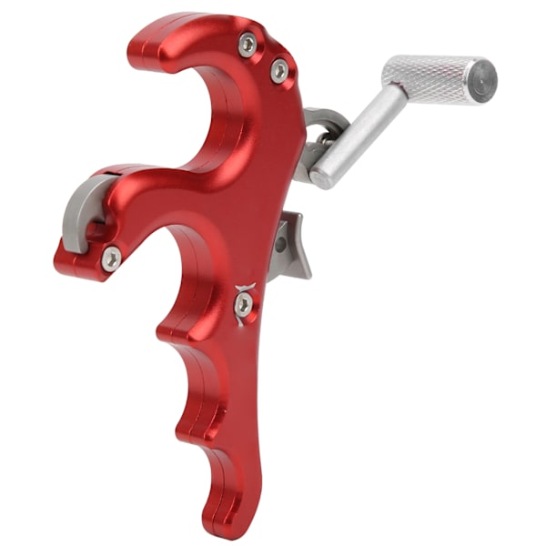 Metal Release Aids Fire Finger Grip Tommel Caliper Trigger Sammensat Bueskydning Tilbehør rød