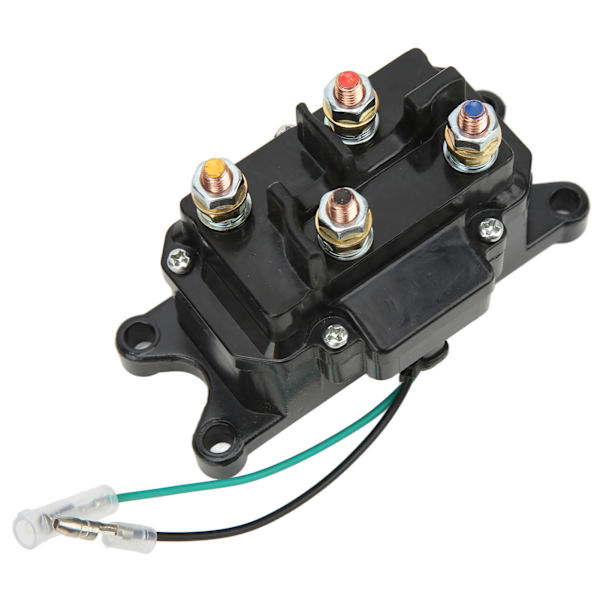 12V 250A elektrisk vinschmagnetreläkontaktor för 3500-4500lbs UTV ATV Pickup båtsläp