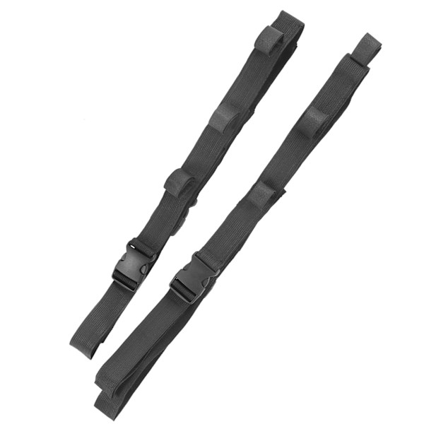 2 stk. Bil Fiske Stang Holder Justerbar Fiksering Bil Fiske Stang Holder Rem Bærbar Stativ