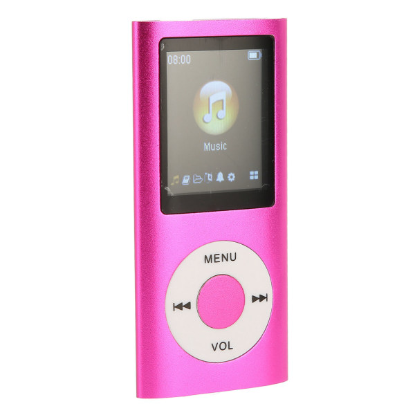 1.8-tums Spelare Stöd Minneskort Ultratunn LCD MP3-spelare med Bluetooth för Studenter Löpning Promenader