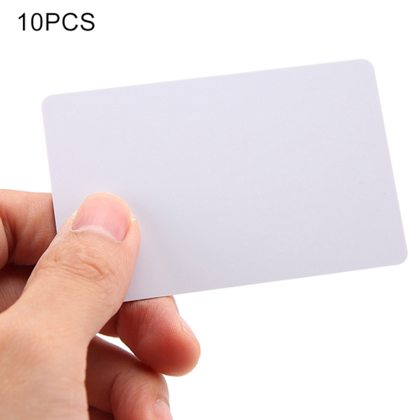10 st/set 13,56 MHz Smarta RFID-block 0 Skrivbar IC UID-kort Bytbart Inmatningsåtkomstkort