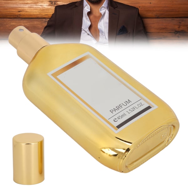 Herreparfyme Treaktig duft Langvarig Elegant Sjarmerende parfymespray for menn 45ml-