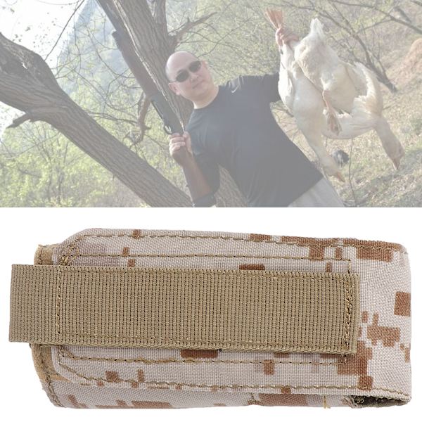 Fällbar Militärvattenflaska i Camouflage för Utomhus, Camping och Vandring (Öken Camouflage)