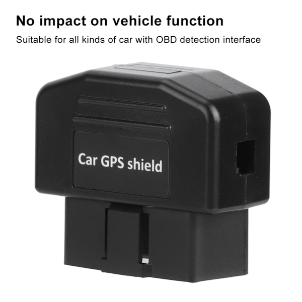 OBD GPS-signalblocker 5-10m Anti-spårningsområde Stalking Case för 12V/24V Bil