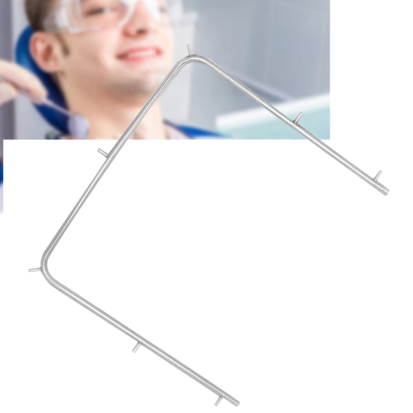 TIMH rostfritt stål gummidam ramhållare Instrument Autoklaverbart tandläkartillbehör Tillbehör