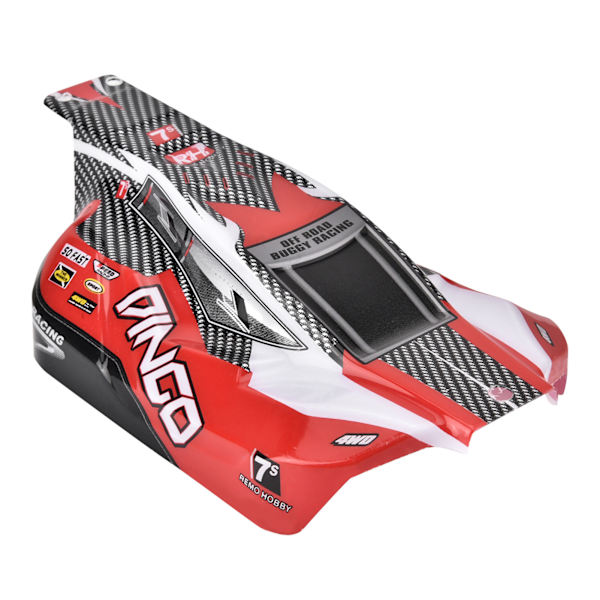 Vakio 1/16 mittakaavan Off Road -koria RC-autolle REMO (Punainen D5602)