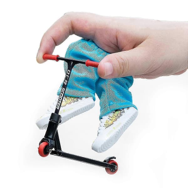 Fingerscooter i legering med tilbehørssett for sportsfestgaver
