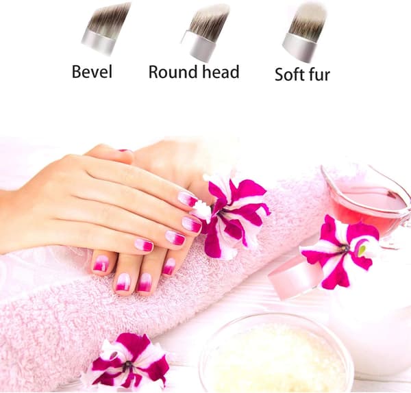 1 st nagellack Render Gradient Tool, Ombre Nail Art Penslar, Nail Art Pensel, Nagellack Gradient Penselspets