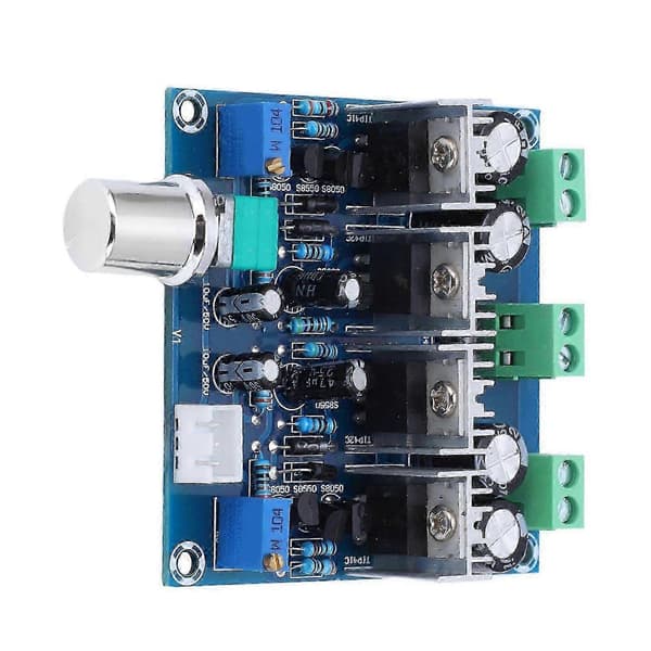 Klasse A analog krets effektforsterkerkort 2-kanals forsterkerkretsmodul DC24V 2A