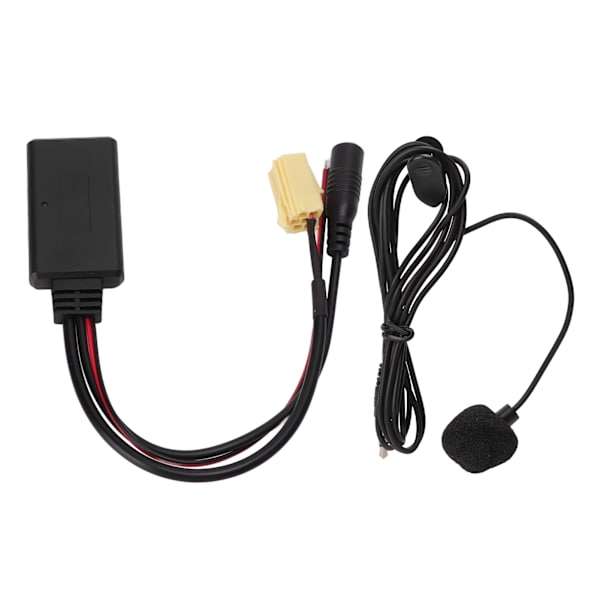 Bil Bluetooth 5.0 AUX IN Kabel Håndfri Mikrofon ABS Varmebestandig erstatning for Alfa Romeo 159
