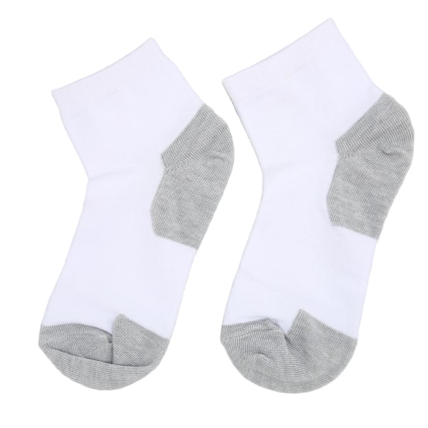 TIMH ledende sokker Strekkbare vaskbare Sølvfiberelektrode Massasjesokker for avslapning