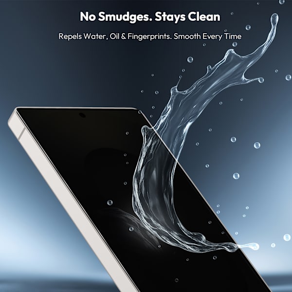 【BEMS】2-Pack Compatible with Samsung S25 Ultra Privacy Screen Protector - Tempered Glass | [Automatic Installation] - Bubble-Free