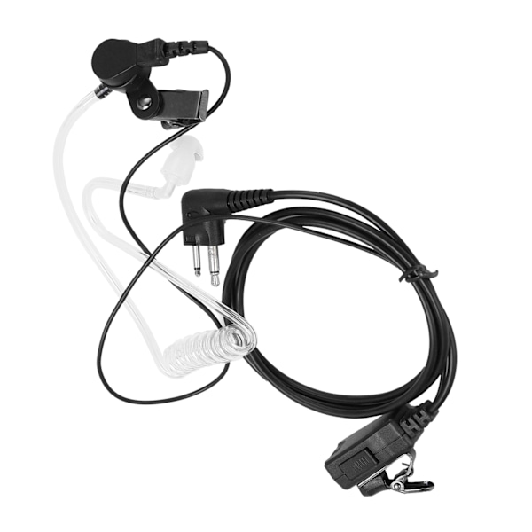 Walkie Talkie Øretelefon Lufttube Øretelefon Headset ABS til Motorola CLS1110 CLS1410 To-vejs Radio