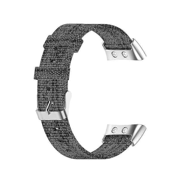 Til Garmin Forerunner 45 Nylon Urrem Armbånd Holdbart -JA Gray