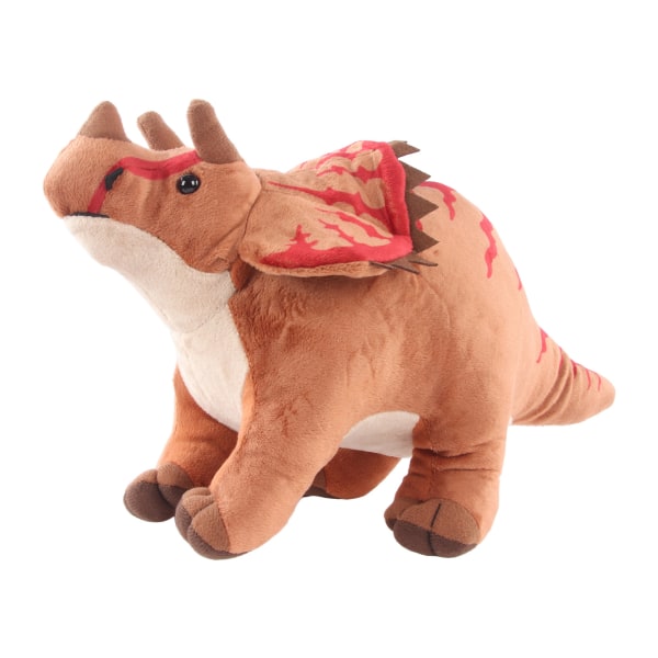 Mjuk stoppad Triceratops leksak tecknad multi Triceratops plyschleksak för barn