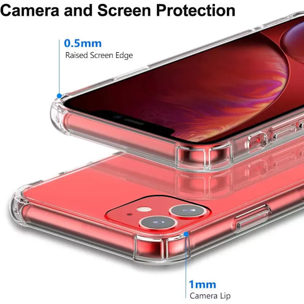【BEMS】Compatible with iPhone 11 Extra Shockproof Case – Maximum Protection