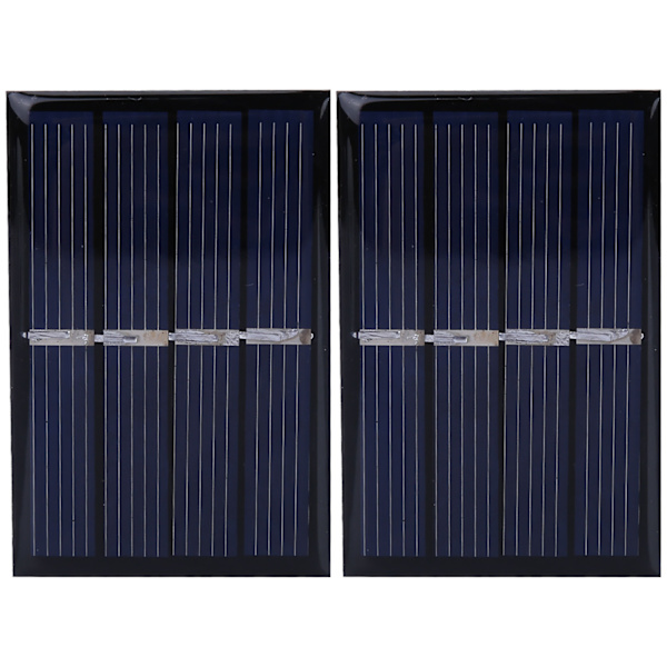 2V 0,28W Mini Solpanel Batteriladdare Polykristallin Silikon Utomhus Laddning Strömförsörjning