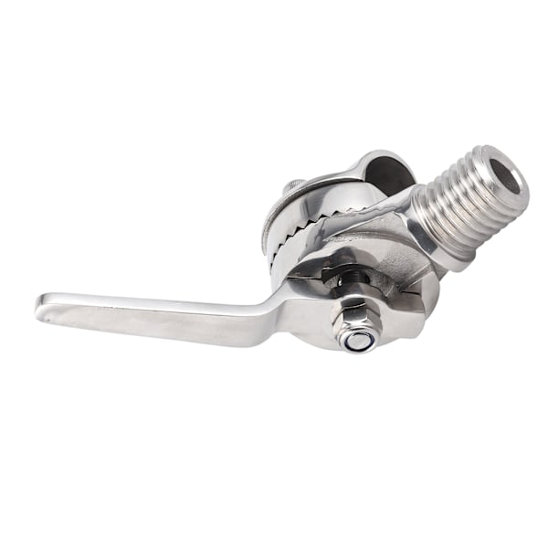84 mm/3,3 tommer marine VHF-antennebeslag 316 rustfrit stål 306° justerbar spærremonteringshardware