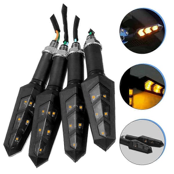 【BEMS】Motorcykel LED Blinklys Dekorative Blinklys