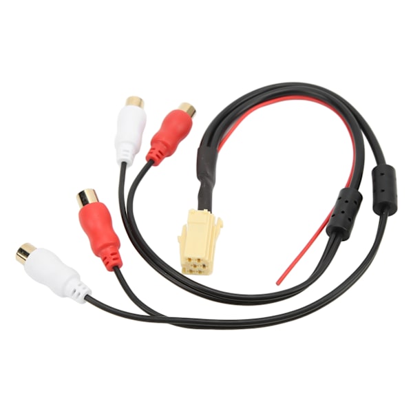 Car Line Out -sovitin 4RCA Aux in -sovitinkaapelin vaihto Blaupunkt VDO CD-soittimille