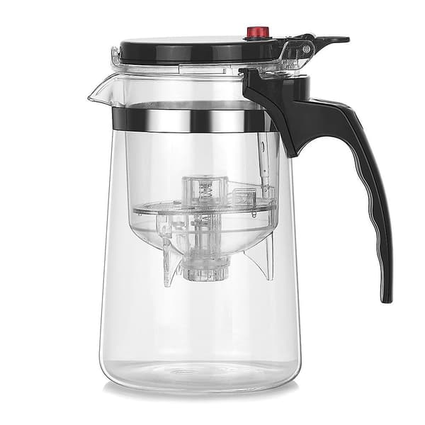 Elegant glaskande til hjemmet Kompatibel med at lave te 600ml