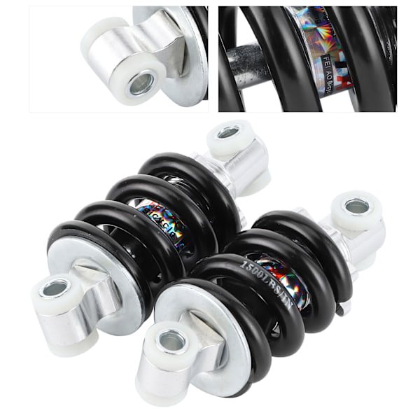 Par 4-tommers bakre fjæring støtdemper Universal for 2-takts 47cc 49cc kinesisk Minimoto Mini Moto