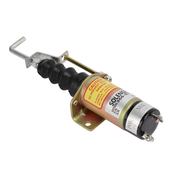 12V bränsleavstängningsmagnetventil 36607197 Ersättning för Lister Petter LPW LPWS LPWT-motor