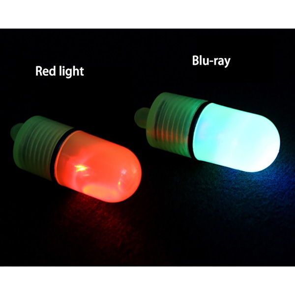 20 stk LED Fiske Stang Bite Alarm Klokker Ring Fiske Agns Alarm Fiske Alarm Natt Fiske LED Fiske Tilbehør
