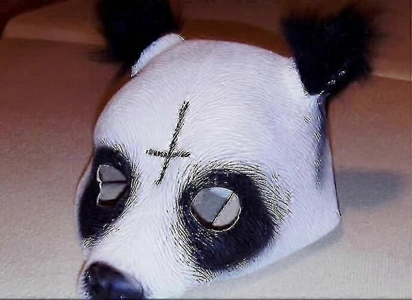 Pandamask til voksne og børn, udklædningsfester, Halloween[BEMS]
