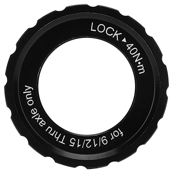 Maastopyörän ja maantiepyörän Center Lock -navan lukkopellin suojus 9/12/15MM tynnyriakselilla