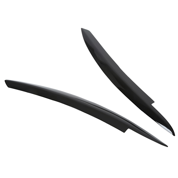 Par strålkastare ögonbryn vänster höger blank svart modifiering ersättning för 6 MK6 2008‑2012