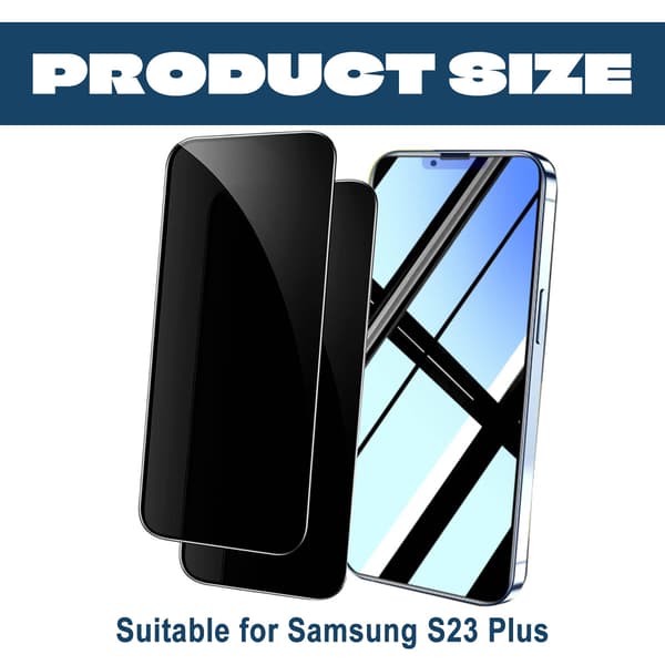 2-pak skærmbeskyttere til Samsung Galaxy S23 Plus
