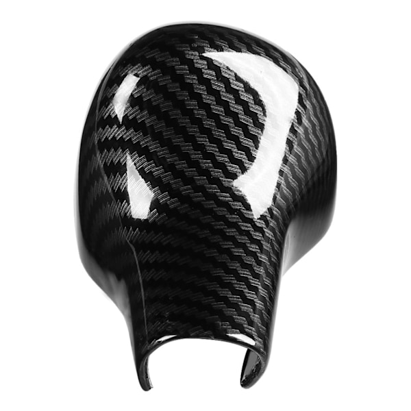 Carbon Fiber Style Interiör Shift Knop Cover Trim Passar för S6/S7 A6L A5 A7 A4L Q7 Q5