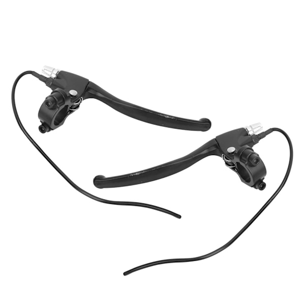 1 Par Elcykel E-cykel Bakbroms Spak Handtag Grepp Montering (Svart)