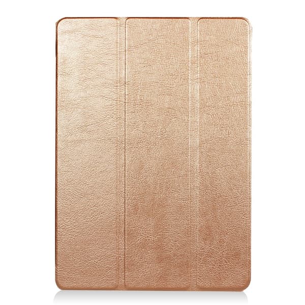 iPad 9.7\" (2017) / (2018) Slimfit Tri-Fold Etui Gull Gold Gold Guld
