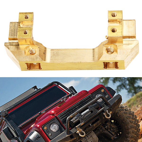 Servo Fäste i Mässing Passar Traxxas TRX-4 RC Crawler Bil Uppgradering Tillbehör