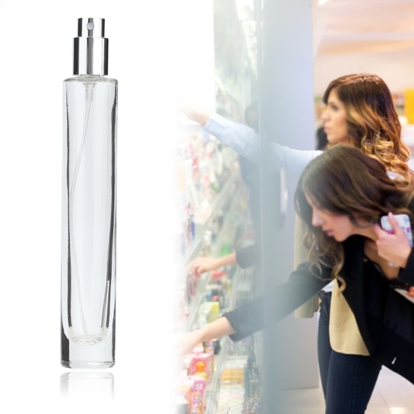 30 ml bærbar glass tom sprayflaske parfyme kosmetikk refill beholder for reise ++/