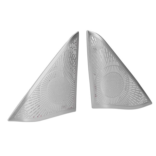 2 st bildörrhögtalarskydd Trimdekaler Aluminiumlegering Ersättning för Benz E Class W212 2013-2016
