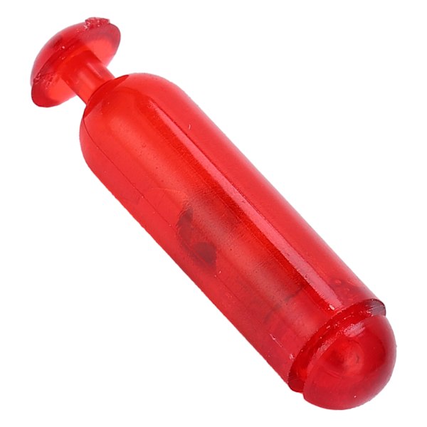 50 stk 21 mm Plast Rattles Shake Fiske Agns Rør Innlegg Rattles for Myk Fiske Rød