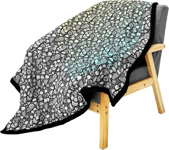 Gør-det-selv maletæppe – Maletæppe med tuscher – 150×125 cm – Inkluderer 12 akryltuscher – Maletæpper velegnet til voksne – Vaskbart maletæppe