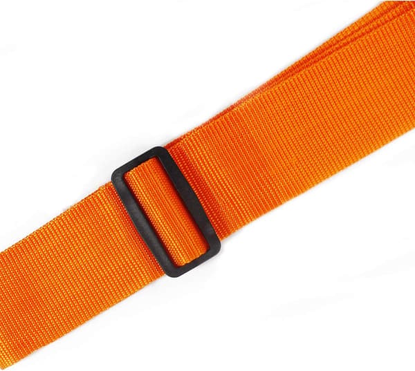 Kraftiga bagageremmar för resväskor, packbälte, resetillbehör, justerbar väskrem 2-pack orange